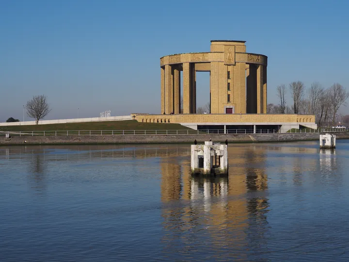 Koning Albert I-monument in Nieuwpoort (België)